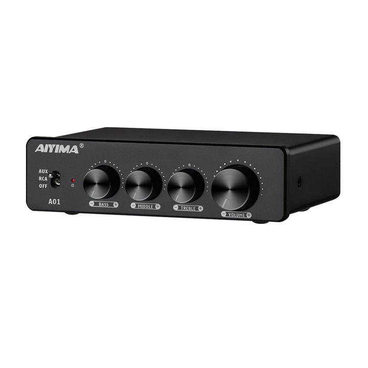 AIYIMA A01 TPA3116 Leistungsverstärker 2.0/2.1 CH Stereo-HiFi-Verstärker Klasse D Integrierter Verst