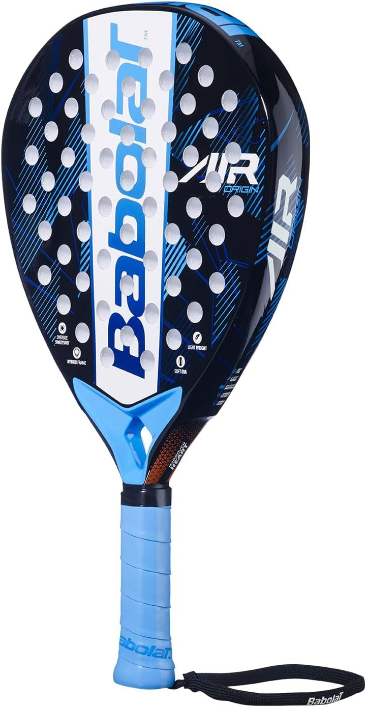 Babolat, Griff für Schläger Modell Air Origin, Einheitsgrösse, Farbe Blau, Material Synthetik, Ideal