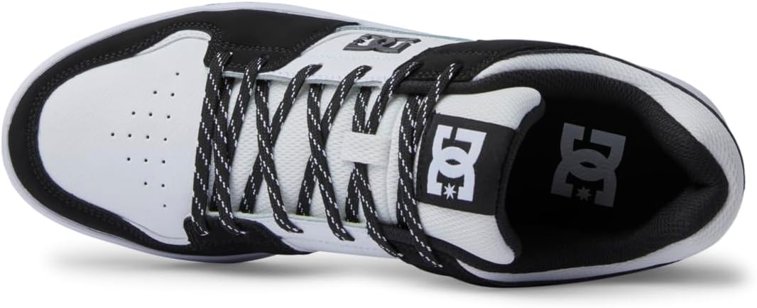 DC Shoes Herren Shoes Cure Sneaker 46 EU Wt Blk Cbn, 46 EU Wt Blk Cbn