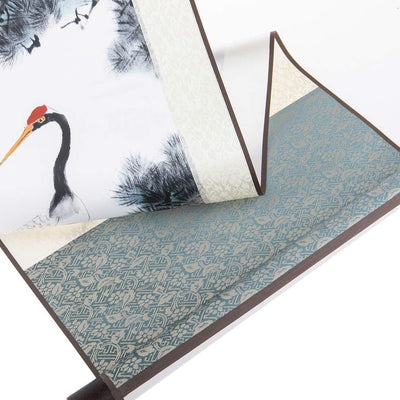 Lachineuse Asiatische Kakemono Krane weiss, Krane weiss