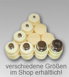 G&G 1kg M2 Eisen Kalibriergewicht Prüfgewicht inkl. Schutzhülse/Genauigkeitsklasse M2