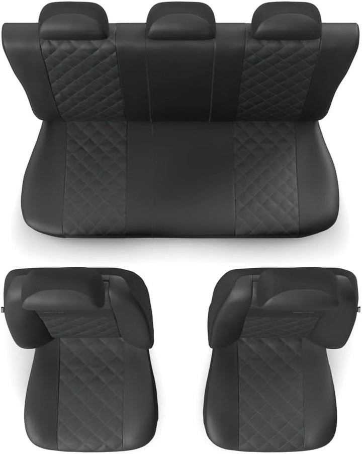 Mossa Sitzbezüge Auto kompatibel mit Ford Kuga I II III SUV 2008-... PRF-GR Grün PRF-GR, Grün PRF-GR