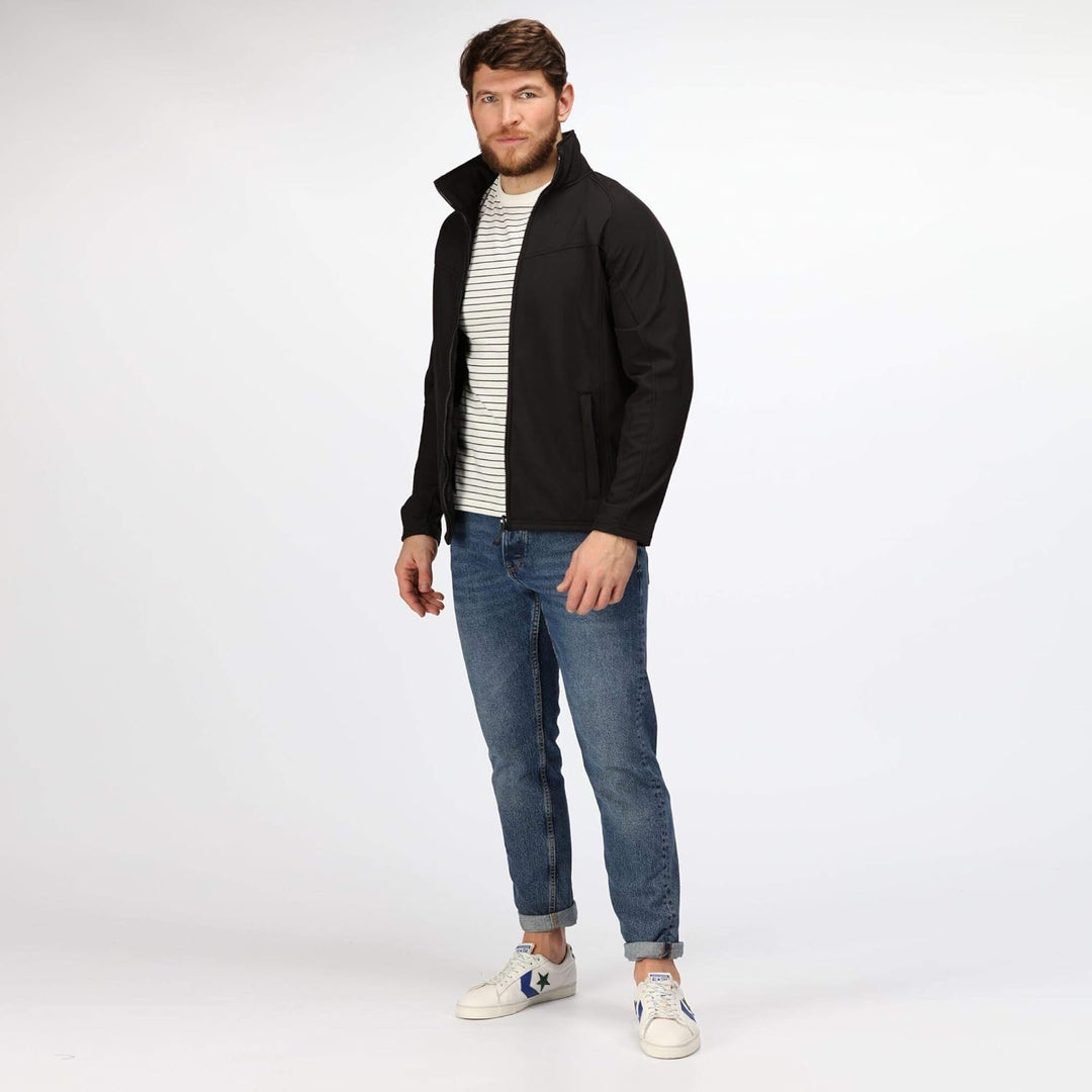 Regatta Uproar, Professionelle Herren-Softshelljacke, interaktiv, windabweisend L Navy/Navy, L Navy/