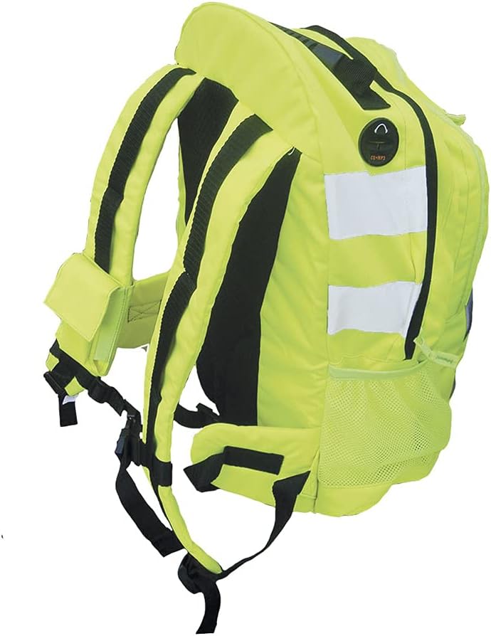 Portwest Standard Warnschutz-Rucksack , Grösse: Einheitsgrösse, Farbe: Gelb, B905YER Einheitsgrösse