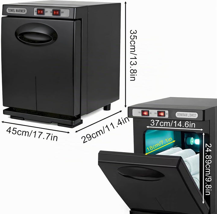 Citybee Handtuchwärmer Towel Warmer - UV Handtuch Wärmegerät - Handtuch Wärmer 360° Heizung Handtüch