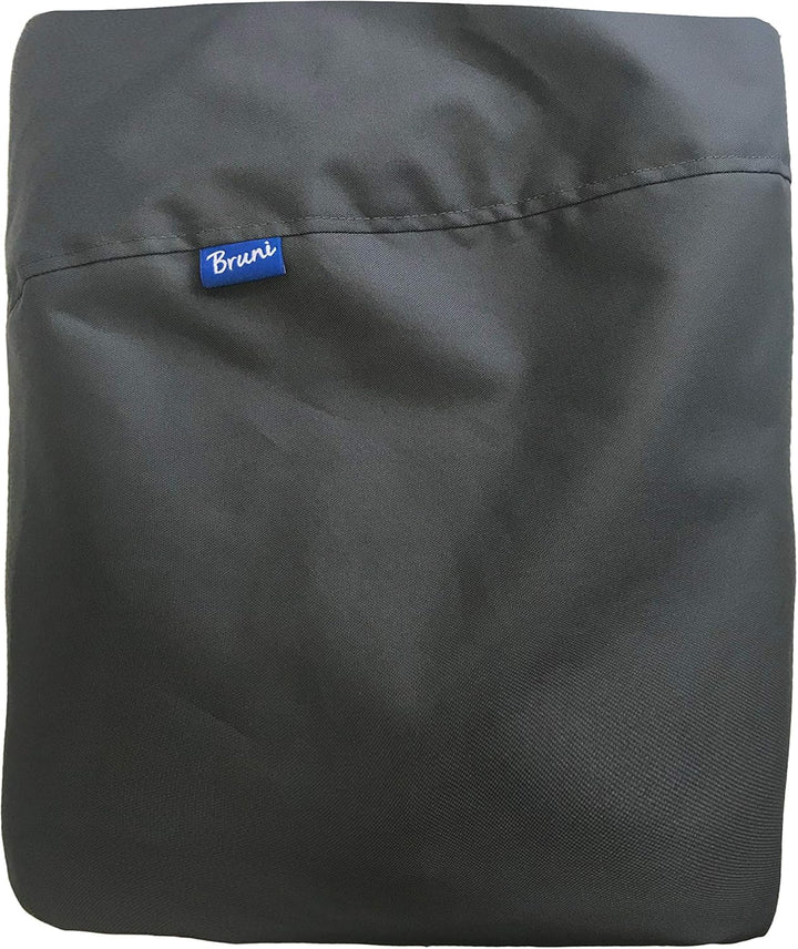 Bruni Classico Sitzsack-Bezug ohne Füllung - Wechselhülle (M, grau) Medium Grau, Medium Grau
