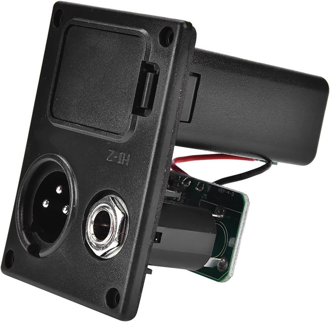 Gitarren-Tonabnehmer-Set, 5-Band-Vorverstärker-EQ-Equalizer, Piezo-Digital-Tuner-Tonabnehmer für Aku
