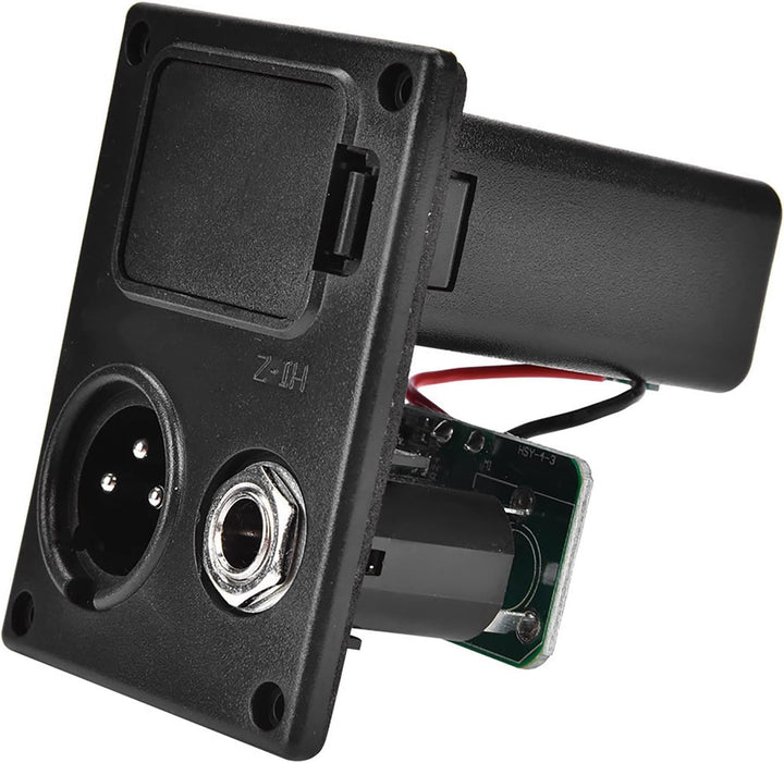 Gitarren-Tonabnehmer-Set, 5-Band-Vorverstärker-EQ-Equalizer, Piezo-Digital-Tuner-Tonabnehmer für Aku