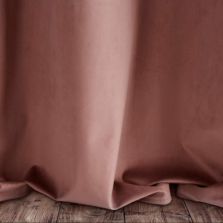 Eurofirany Pierre Vorhang Gardine Samt Ösen Velvet – Wohnzimmer Schlafzimmer Modern Klassisch Metall