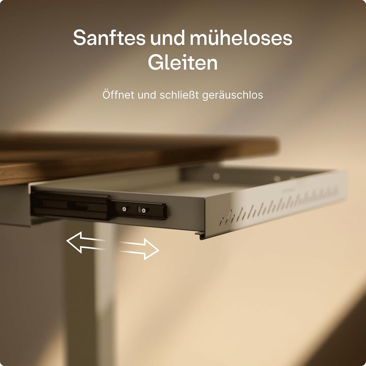 Desktronic Schreibtisch-Organizer, Untertisch-Aufbewahrungsbox, Schreibtisch für Büro Schule Homeoff
