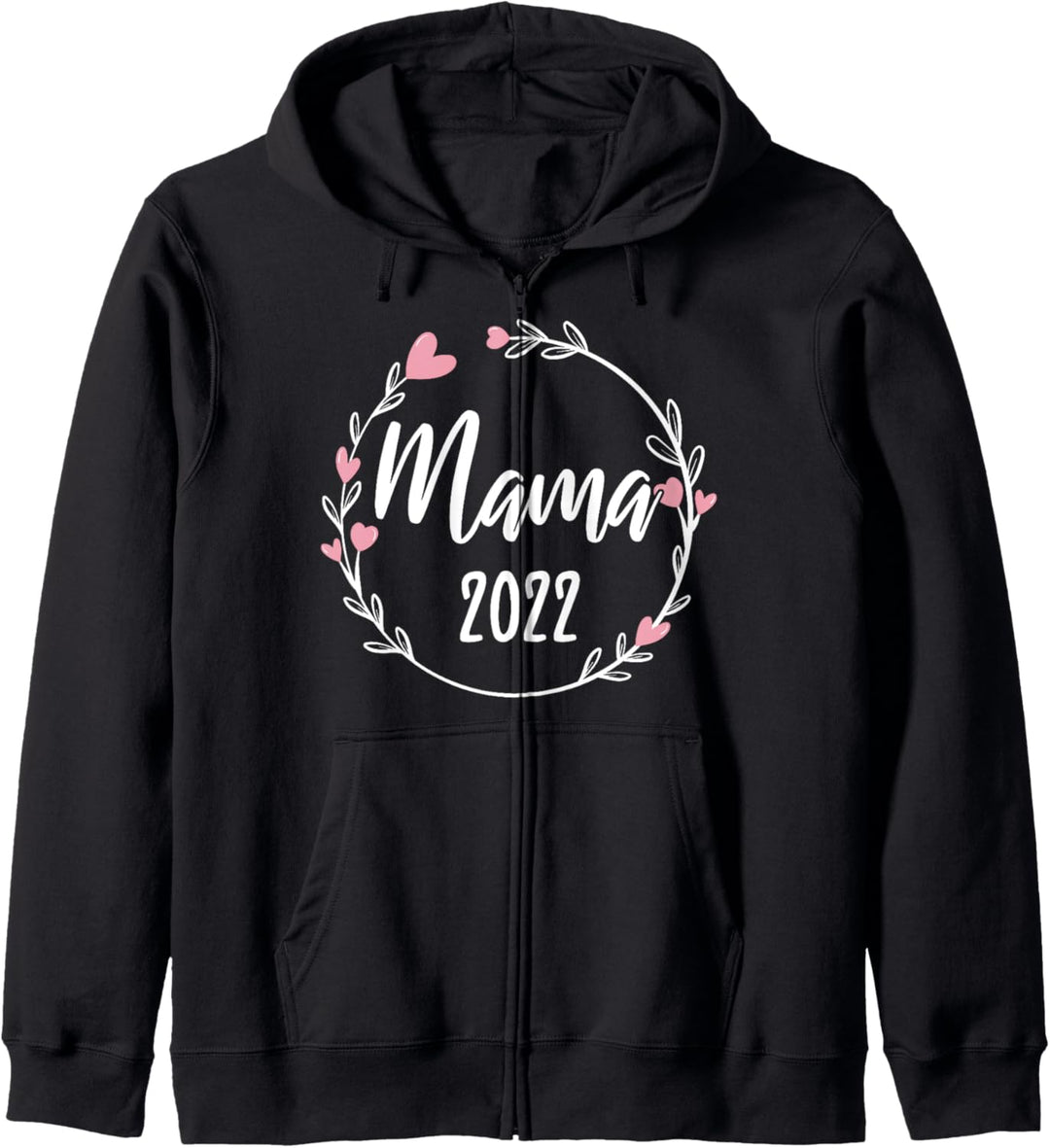 Damen Mama 2022 Schwangerschaft Mama Mommy Mutter Mom to be Kapuzenjacke