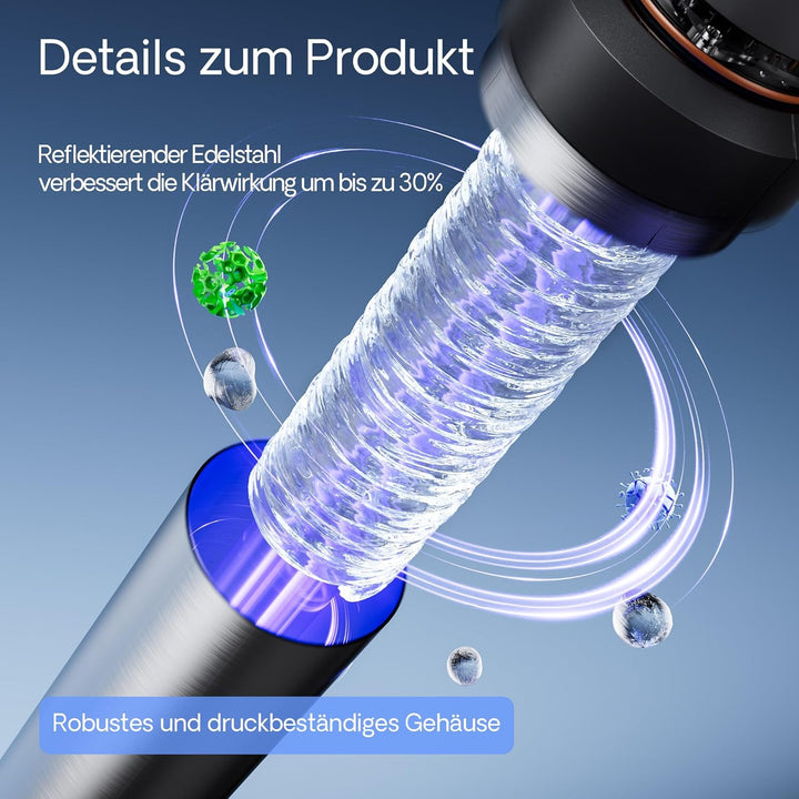 SunSun CUV-672 Teichklärer Wasserklärer Lichtfilter 72W
