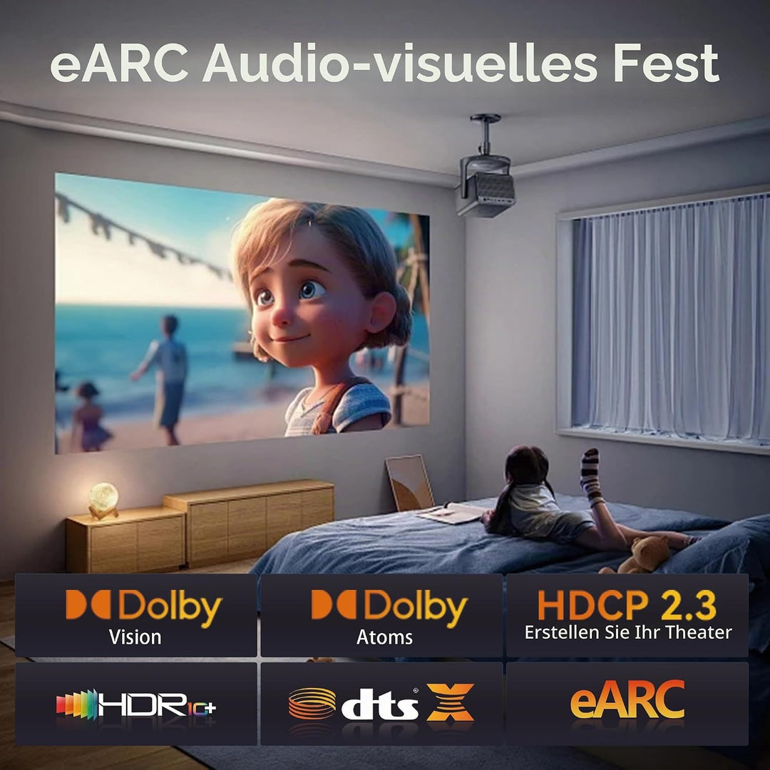 8K Glasfaser HDMI Kabel 6Meter, Langes aktives HDMI 2.1 Kabel 48Gbps Ultra High Speed 8K@60Hz 4K@120