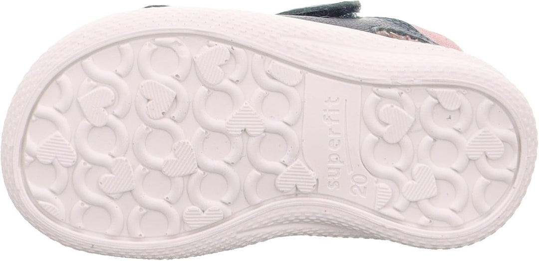 Superfit Polly Sandale 1-600092 Mädchen 19 EU Blau Rosa 8010, 19 EU Blau Rosa 8010
