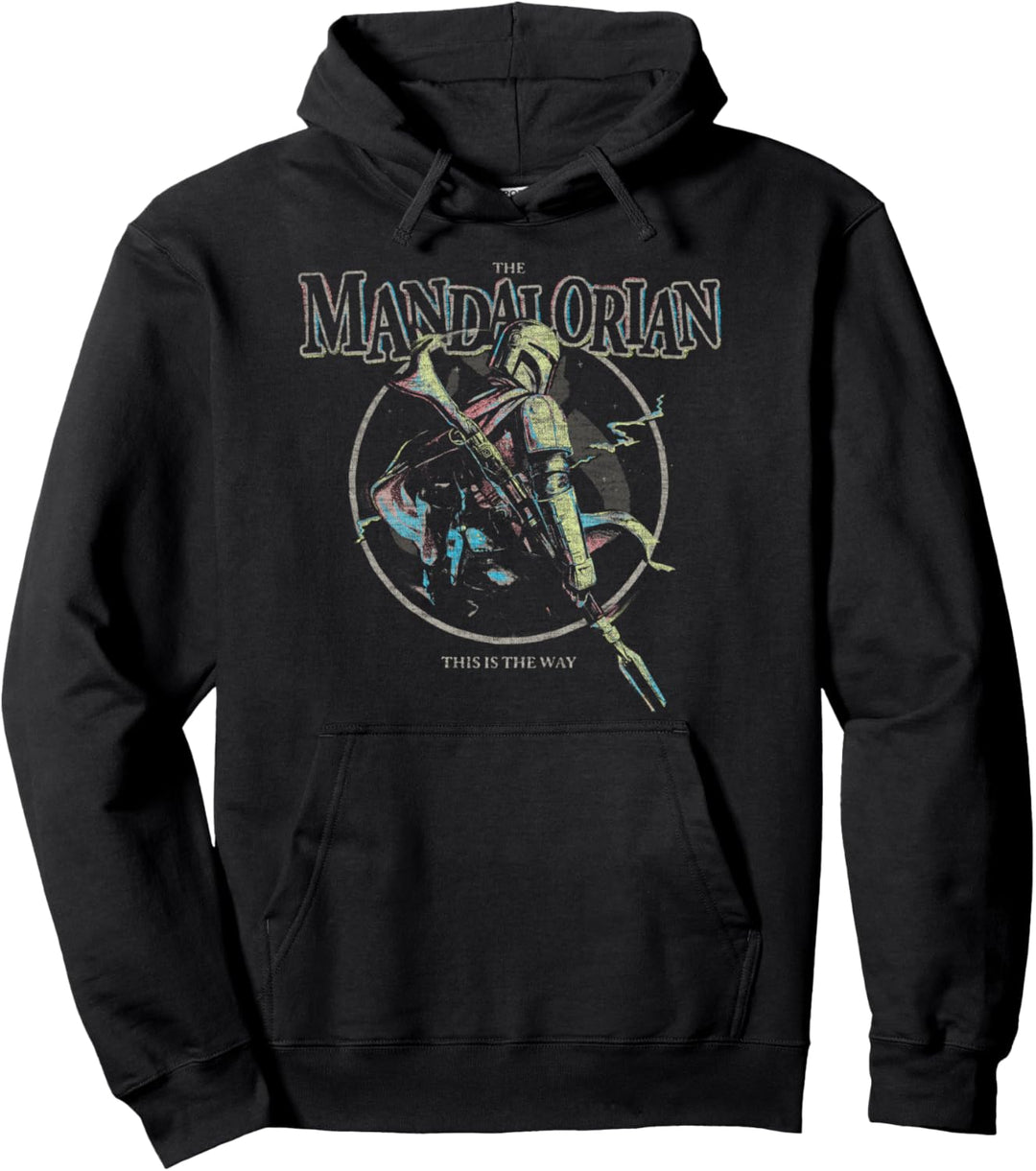 Star Wars Mandalorian Pastel Pop Mando Pullover Hoodie