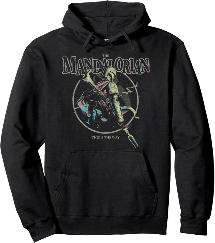 Star Wars Mandalorian Pastel Pop Mando Pullover Hoodie