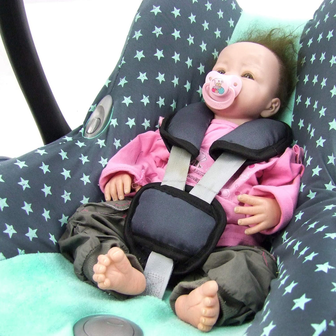BAMBINIWELT Sommerbezug, Schonbezug, Bezug aus FROTTEE kompatibel mit Maxi Cosi CABRIOFIX STERNE (tü