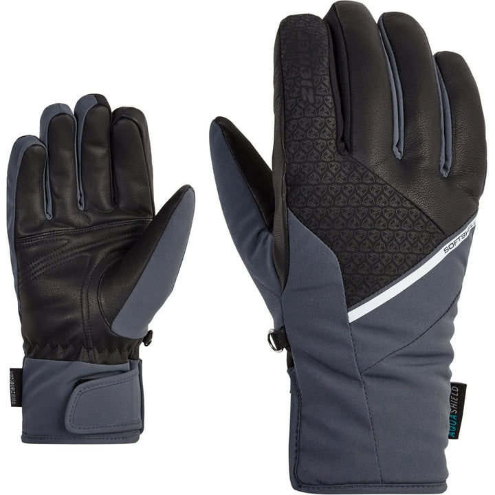 Ziener Damen Kasadina Ski-Handschuhe/Wintersport | wasserdicht, atmungsaktiv, Soft-Shell 6 Ombre, 6