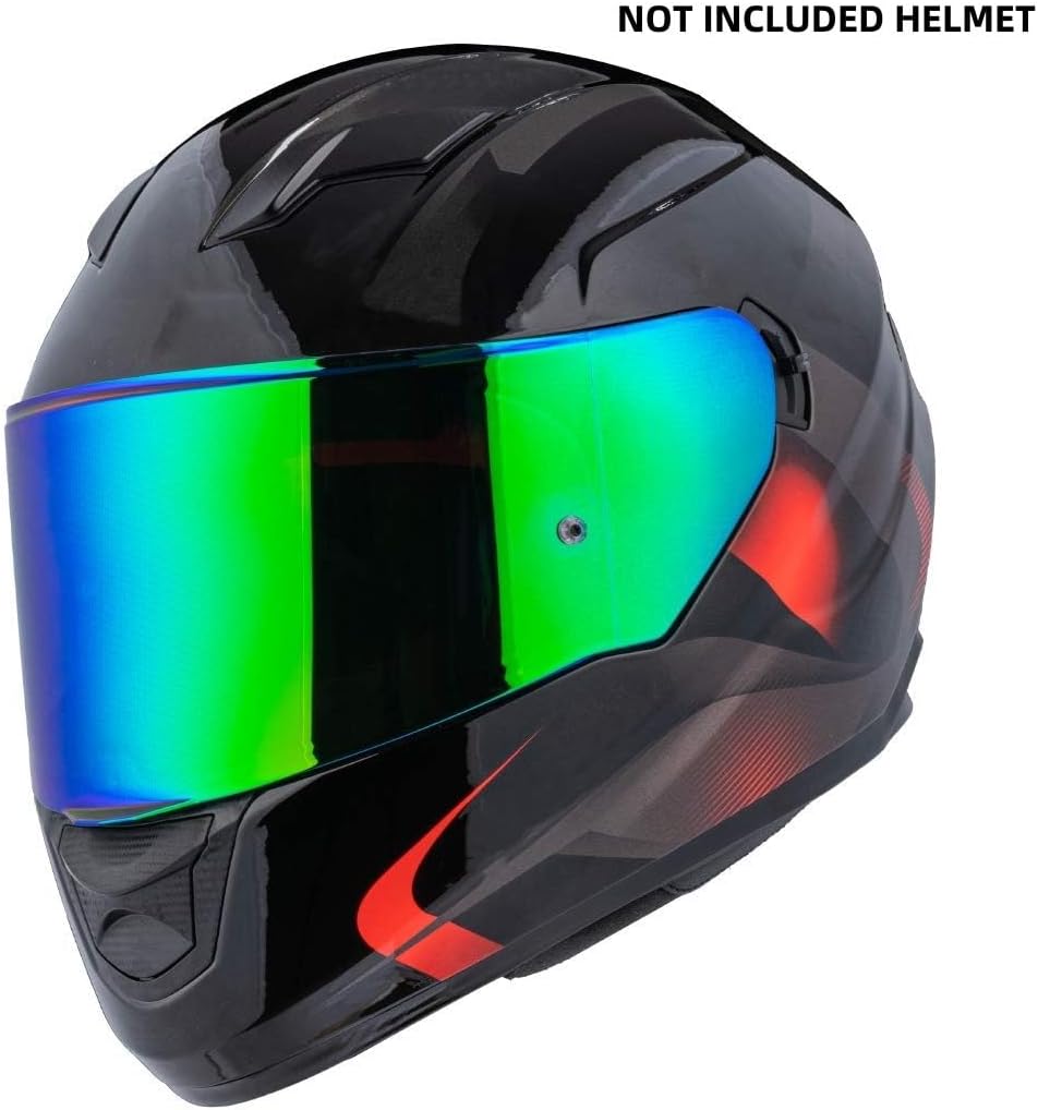 Helmvisier für Assault/Rapid/Stream,Motorradhelm Visier für LS2 FF800/FF353/FF328,Motorrad Windschut