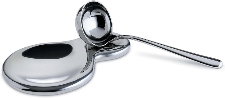 ALESSI T-1000 - Design-Stützhalter, 18/10 Edelstahl, 11 x 19 x 26 cm