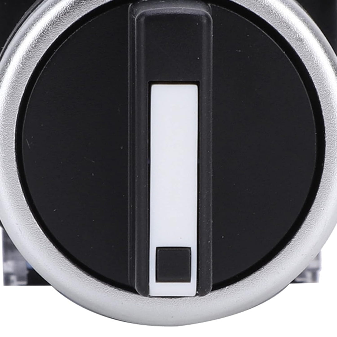 10 Stück BEM38-20X / 31 22 mm 3 Positionen Drehwahlschalter selbstsichernd Wahlschalter aus Legierun
