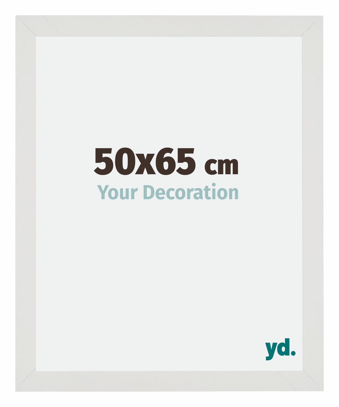yd. Your Decoration - Bilderrahmen 50x65 cm - Bilderrahmen aus MDF mit Acrylglas - Antireflex - Ausg