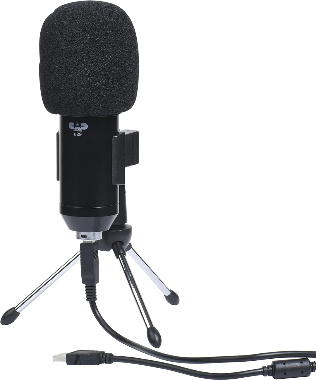 CAD Audio U29 USB Grossmembran-Kondensatormikrofon (Charakteristik: Niere, 20 Hz - 20 kHz, integrier