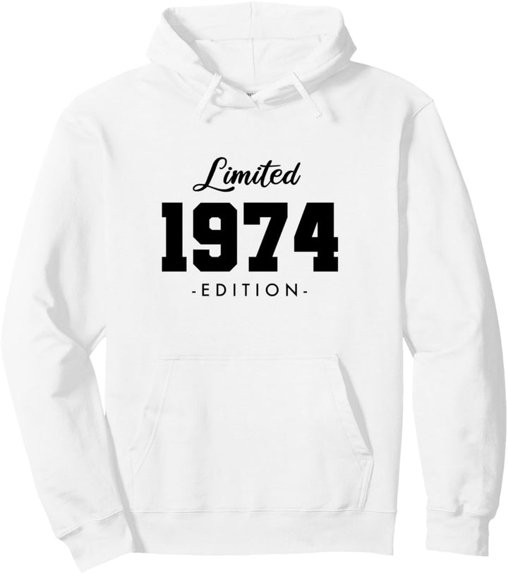 50 Jahre Jahrgang 1974 Limited Edition 50. Geburtstag Pullover Hoodie