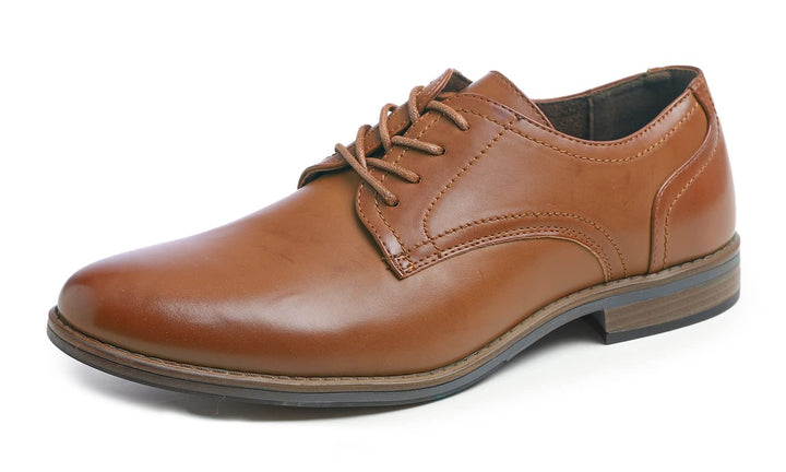 Feversole Men's Classic Dress Marc Herren Anzugschuhe Derby Schnürschuhe Business Schuhe Formale Mod