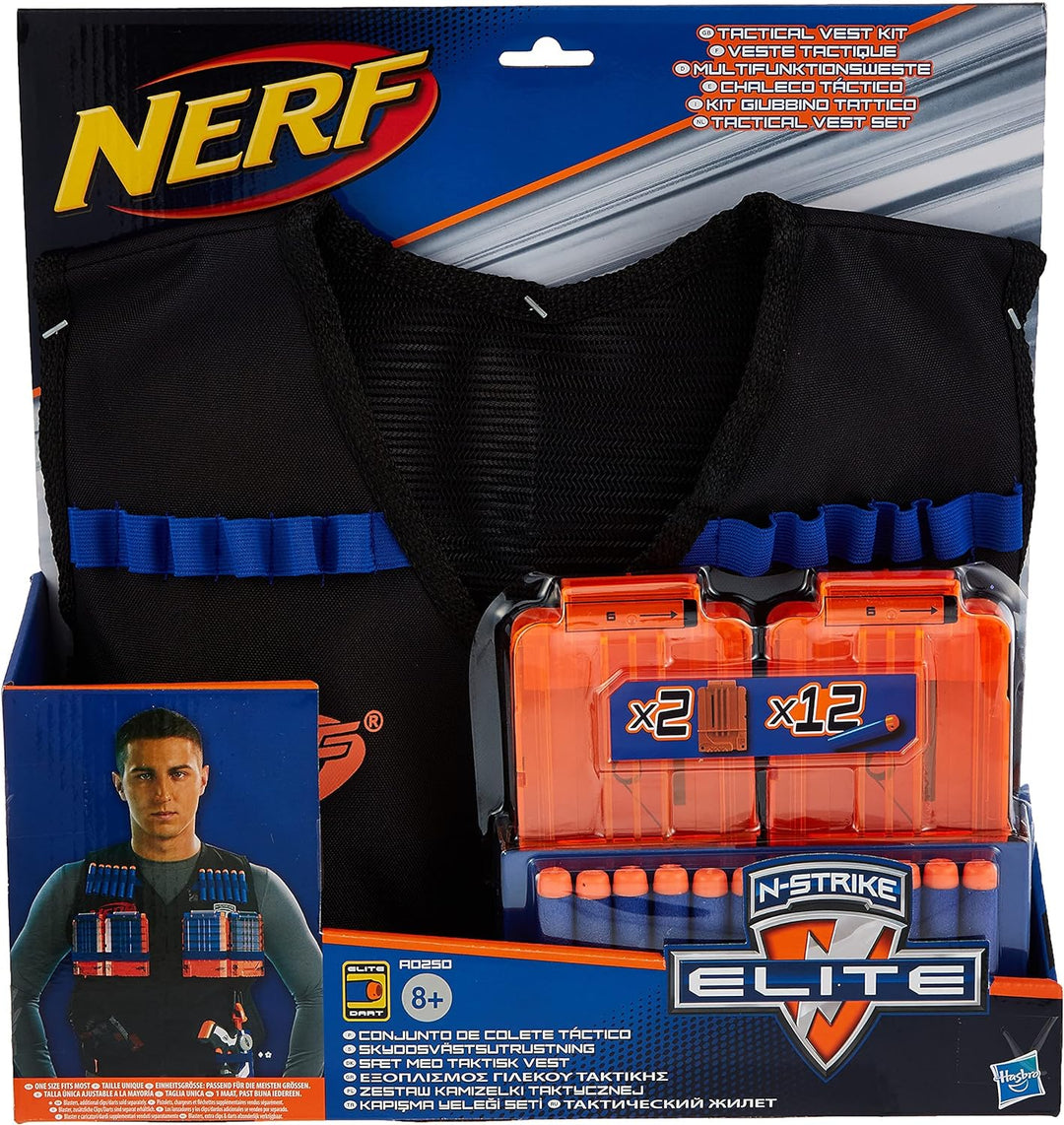 NERF Hasbro A0250148 - N-Strike Elite Battle Weste, Zubehör Standardverpackung, Standardverpackung
