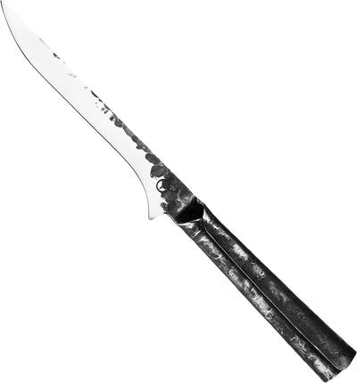 Forged Brute Ausbeinmesser, 15cm, handgefertigt, in Holzkiste