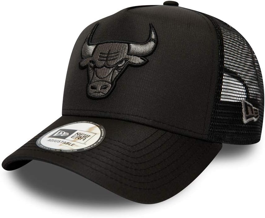 New Era Boston Red Sox Tonal Mesh A-Frame Adjustable Trucker Cap Einheitsgrösse Bulls-Black, Einheit