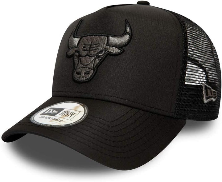 New Era Boston Red Sox Tonal Mesh A-Frame Adjustable Trucker Cap Einheitsgrösse Bulls-Black, Einheit