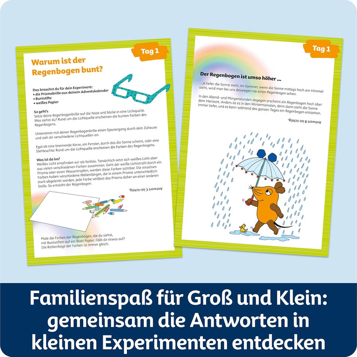Die Maus Adventskalender Wer weiss mehr?: 24 Fragen & Antworten mit der Maus