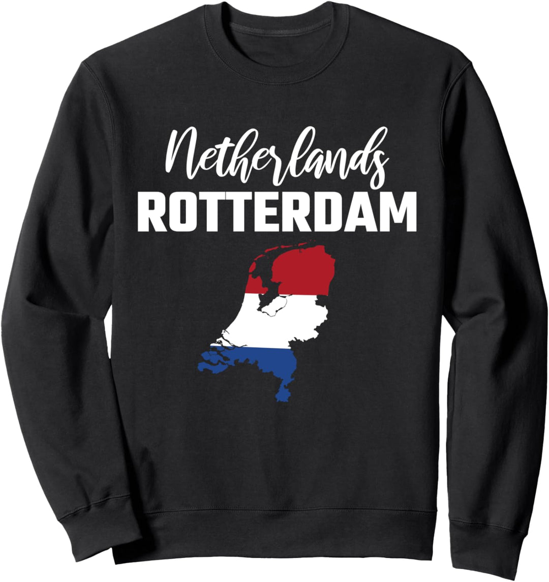 Rotterdam Netherlands Niederlande Geschenk Sweatshirt
