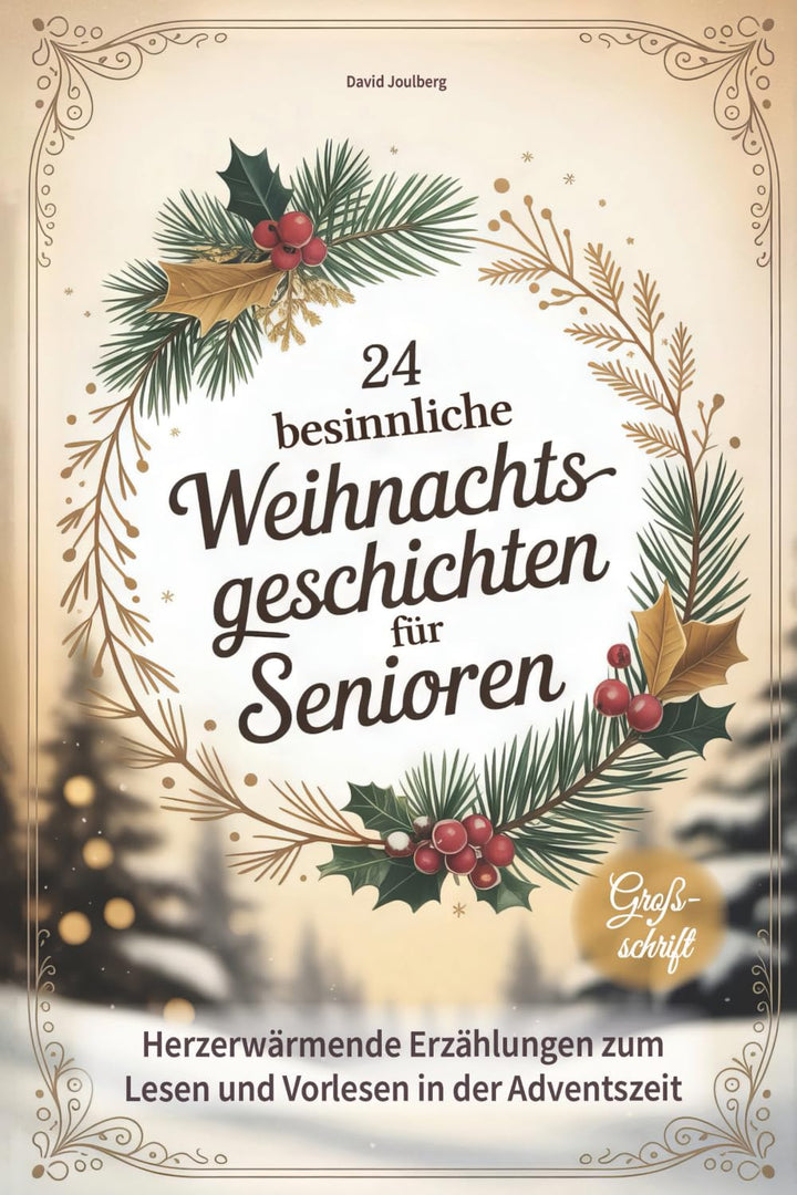 24 besinnliche Weihnachtsgeschichten für Senioren: Herzerwärmende Erzählungen zum Lesen und Vorlesen