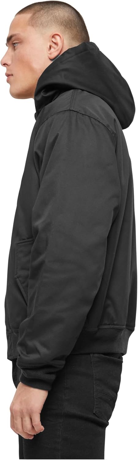 Brandit Herren Lord Canterbury Hooded Winter Jacket 3XL Schwarz, 3XL Schwarz
