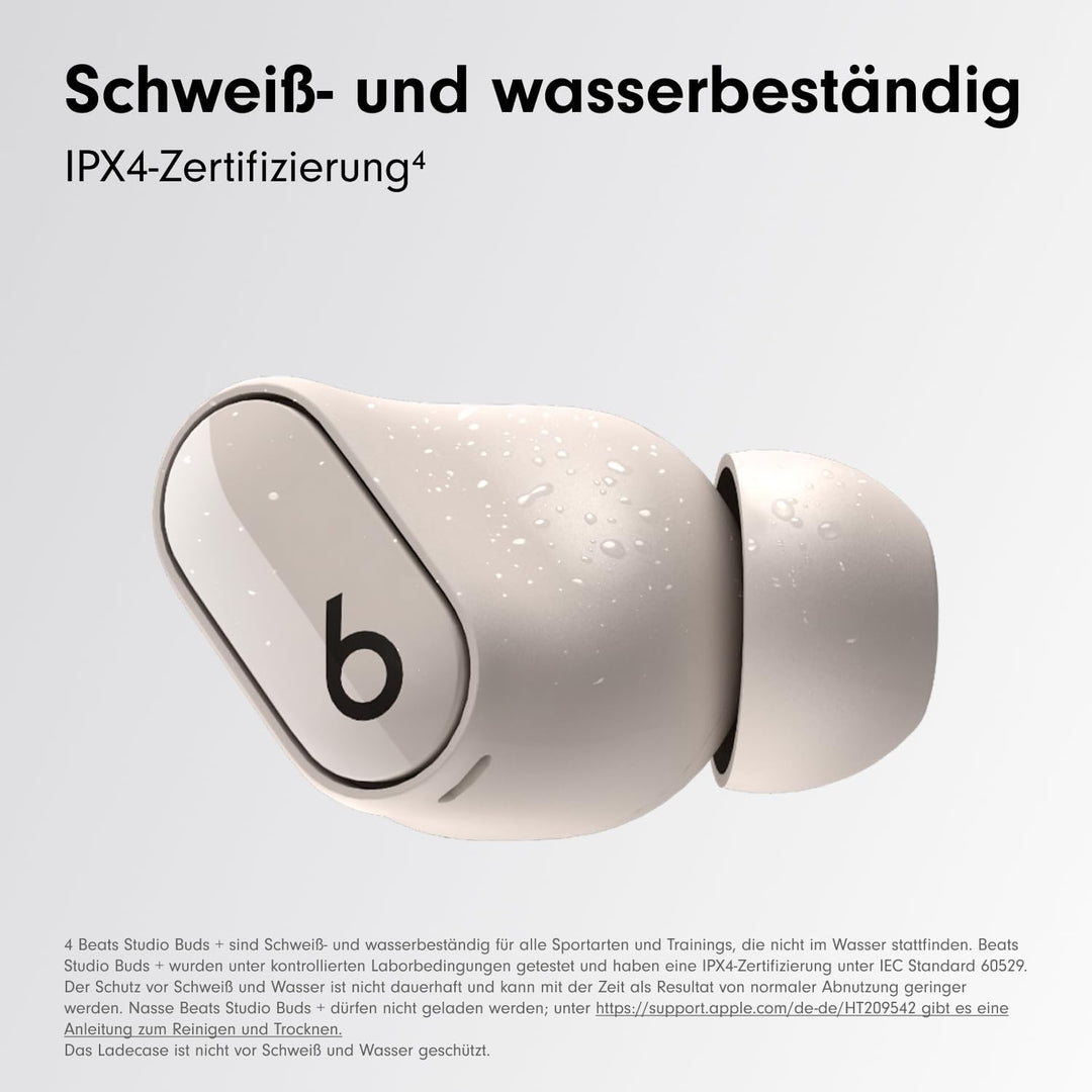 Beats Studio Buds +| Komplett kabellose Noise Cancelling In-Ear Kopfhörer, verbesserte Apple & Andro