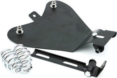 Anzene Schwarz solo Sitzhalterung Frühling Base Mount Kit Barrel Frühling Für Sportster Chopper Bobb