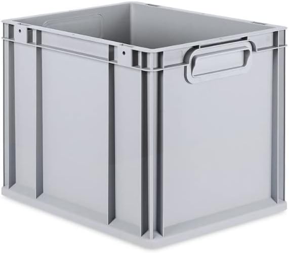 PROREGAL SuperSparSet 4x Eurobox NextGen Grip | HxBxT 32x30x40cm | 30 Liter | Griffe geschlossen | G