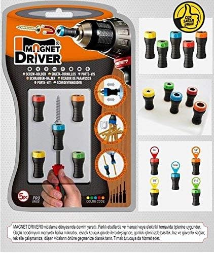 Magnet Driver® B50 Bithalter, magnetisch, die grosse Erfindung, die die Schrauben hält und das Schra
