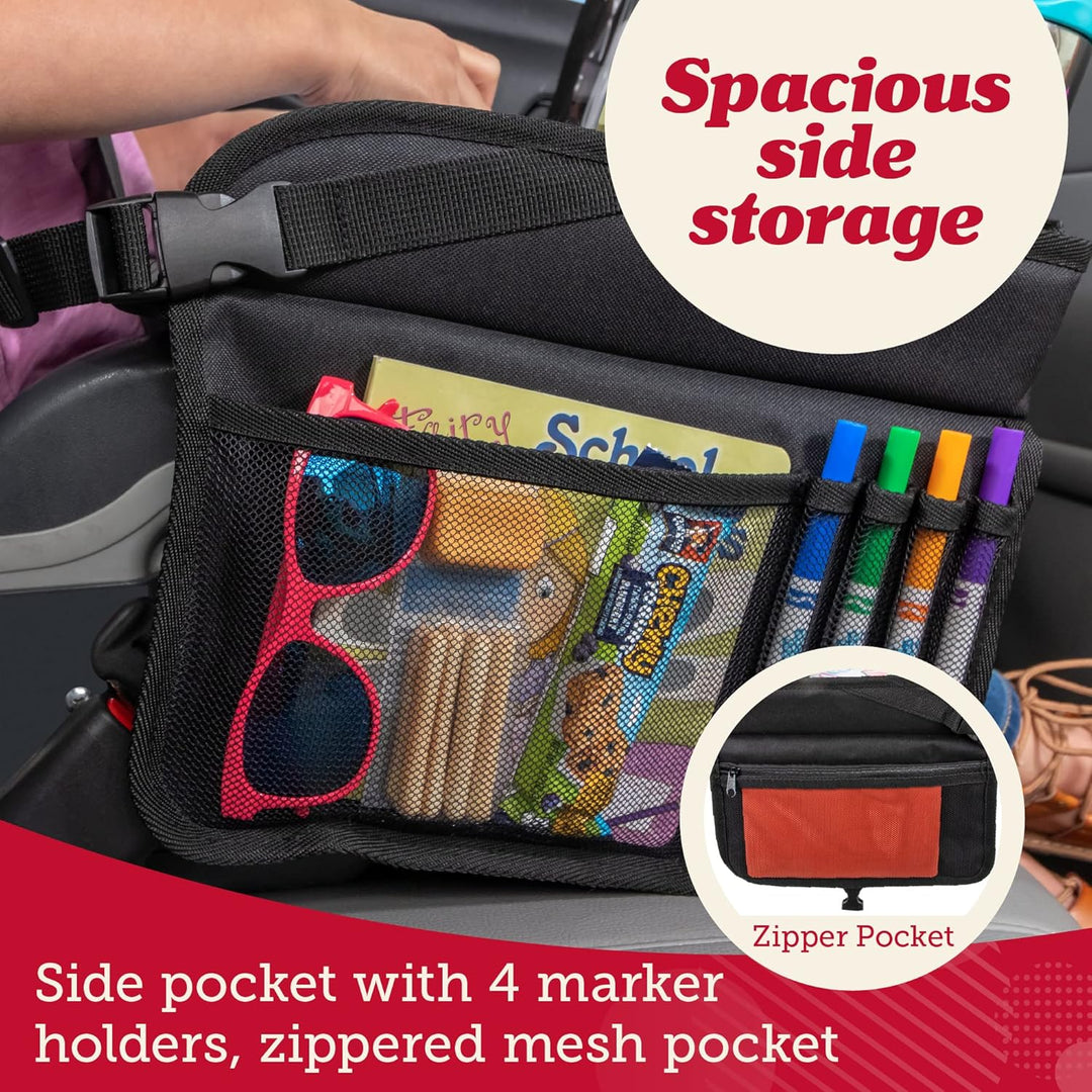 Lusso Gear Kinder-Reisetablett für Auto – Roadtrip Essentials für Kinder – Autositz-Tablett für Klei