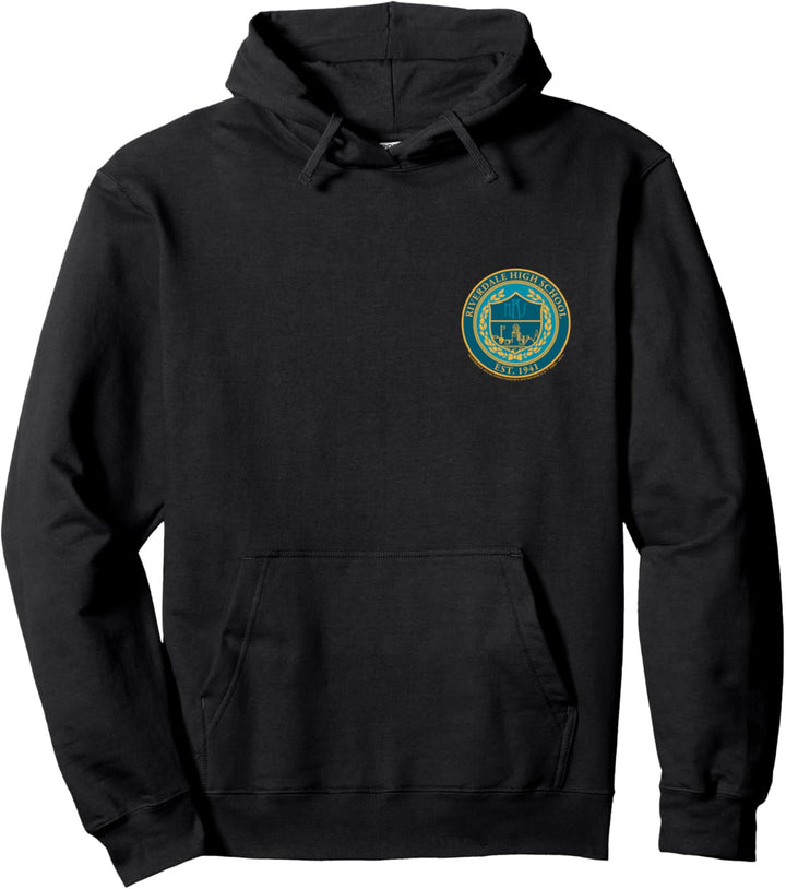 Riverdale High School Pocket Print Pullover Hoodie