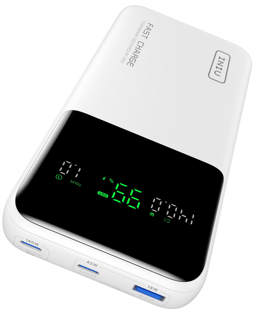 INIU Power Bank, 25000mAh 140W Powerbank leicht und leistungsstark Phone & Laptop, Schnelles Mini Ex