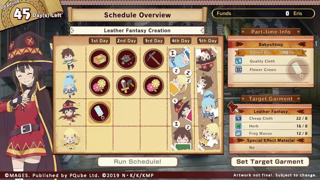 KonoSuba Gods Blessing on this Wonderful World Love For These Clothes Of Desire Switch (SP)
