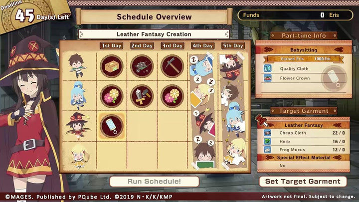 KonoSuba Gods Blessing on this Wonderful World Love For These Clothes Of Desire Switch (SP)