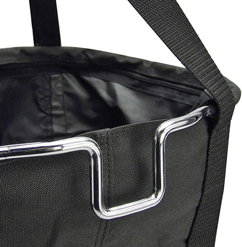 KlickFix Fahrradkorb Shopper, Schwarz, 29 x 38 x 25cm, 0300S