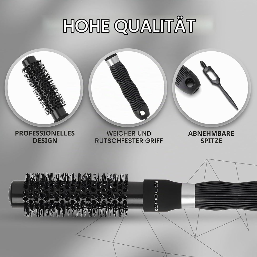 CORIOLISS | Hair Roller Brush für Frauen | Professionelle Haarbürste mit Keramik | Ideal für langes