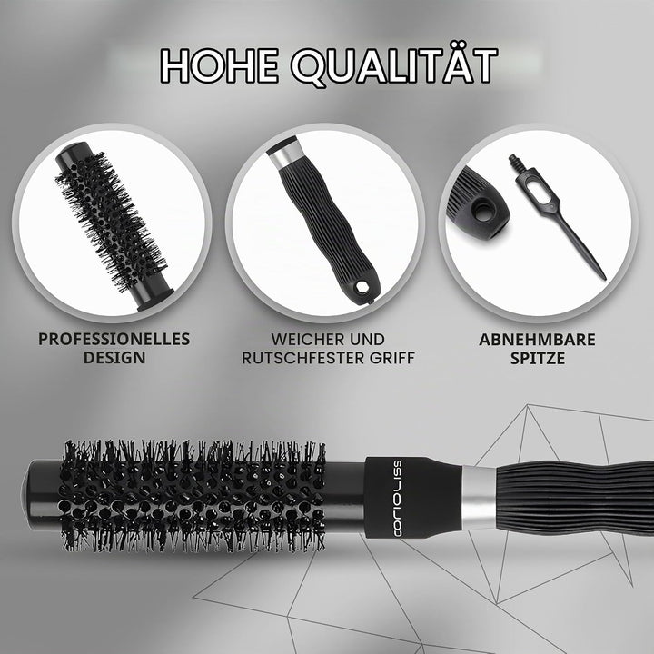 CORIOLISS | Hair Roller Brush für Frauen | Professionelle Haarbürste mit Keramik | Ideal für langes