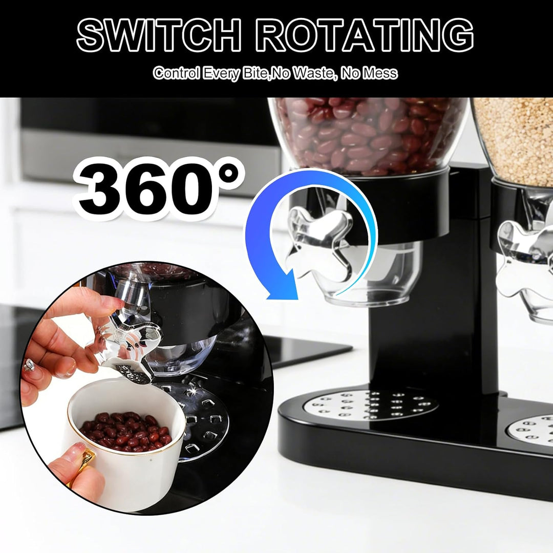 Cereal Dispenser Countertop 2L, Lebensmittelspender aus Kunststoff,Cereal Dispenser & Cornflakes Spe